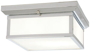 Minka-Lavery - 6919-77 - Two Light Flush Mount - Chrome