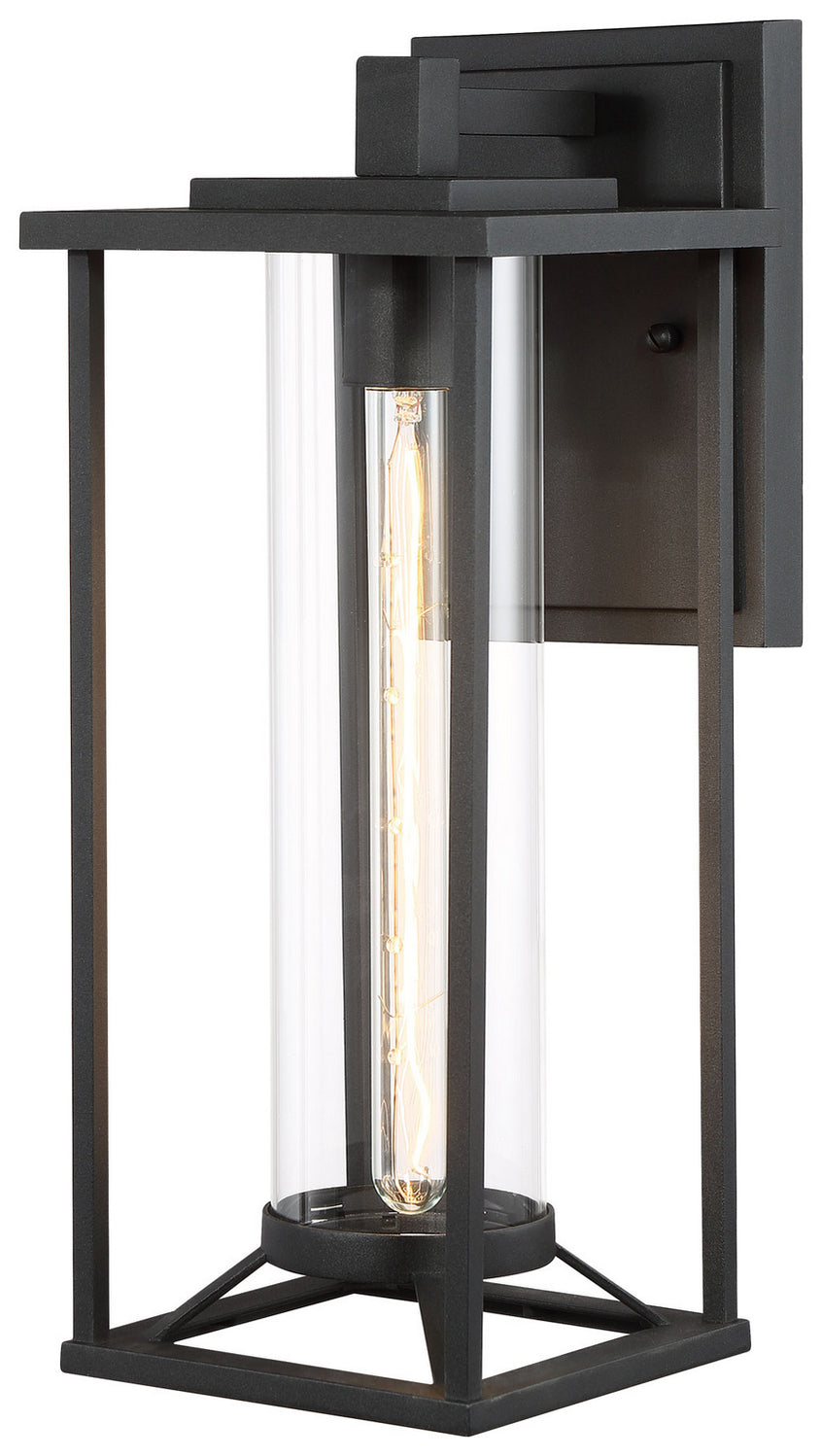 Minka-Lavery - 72473-66 - One Light Outdoor Wall Mount - Trescott - Black