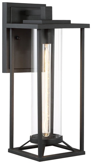 Minka-Lavery - 72473-66 - One Light Outdoor Wall Mount - Trescott - Black