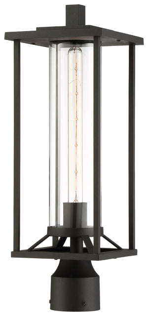 Minka-Lavery - 72476-66 - One Light Post Mount - Trescott - Black