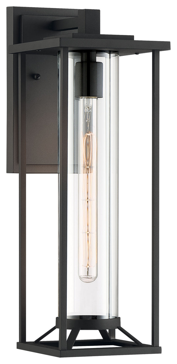 Minka-Lavery - 72477-66 - One Light Outdoor Wall Mount - Trescott - Black