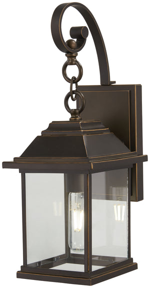 Minka-Lavery - 72631-143C - One Light Outdoor Wall Mount - Mariner's Pointe - Oil Rubbed Bronze w/Gold Highlights