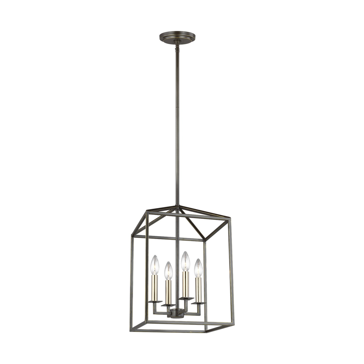 Generation Lighting. - 5115004-710 - Four Light Hall / Foyer - Perryton - Bronze