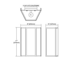 ELK Home - 10350/1 - One Light Wall Sconce - Spencer - Oil Rubbed Bronze