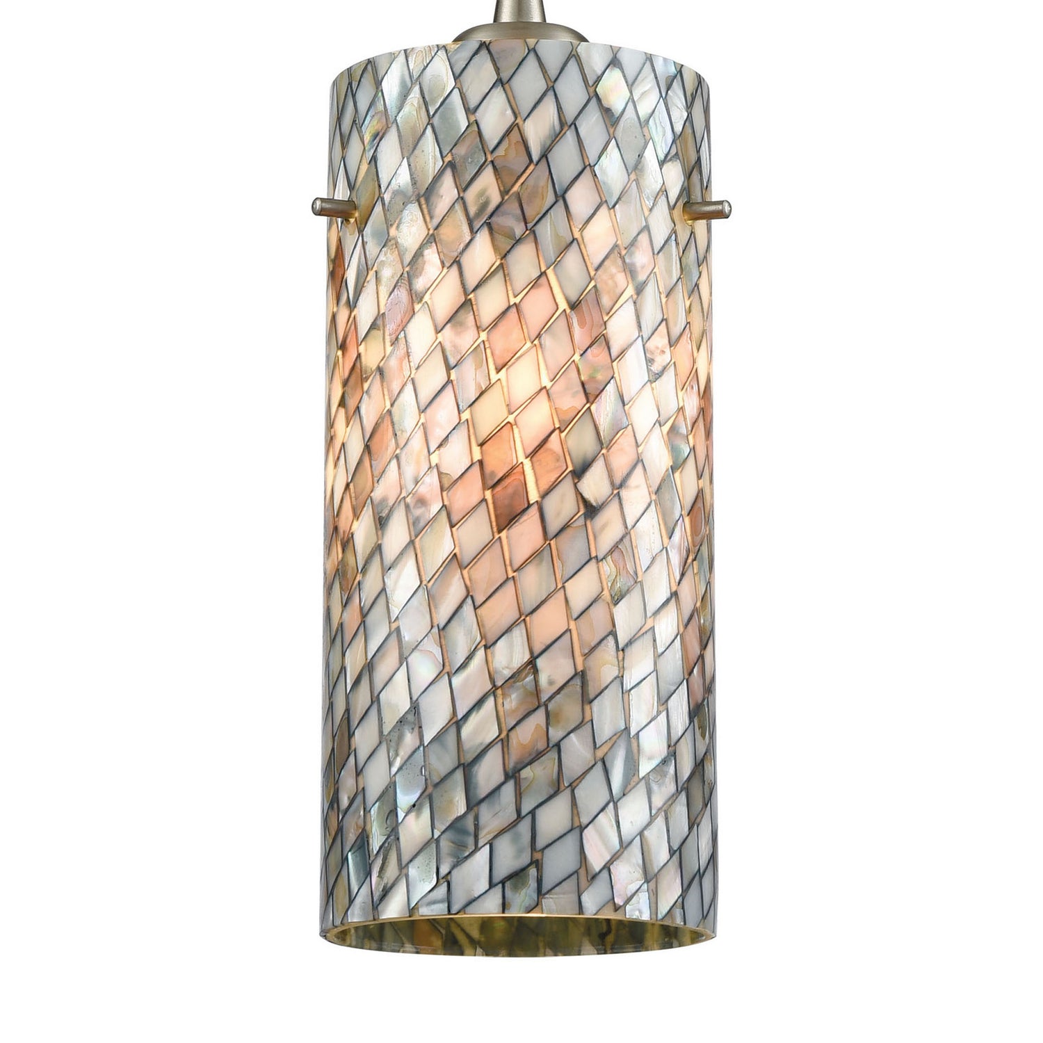 ELK Home - 10447/1 - One Light Mini Pendant - Capri - Satin Nickel