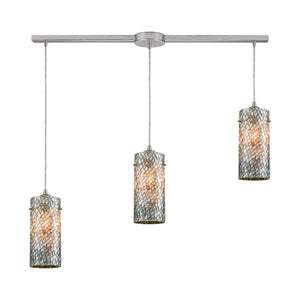 ELK Home - 10447/3L - Three Light Pendant - Capri - Satin Nickel