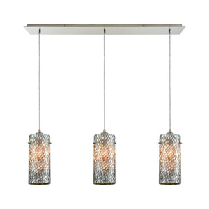 ELK Home - 10447/3LP - Three Light Pendant - Capri - Satin Nickel