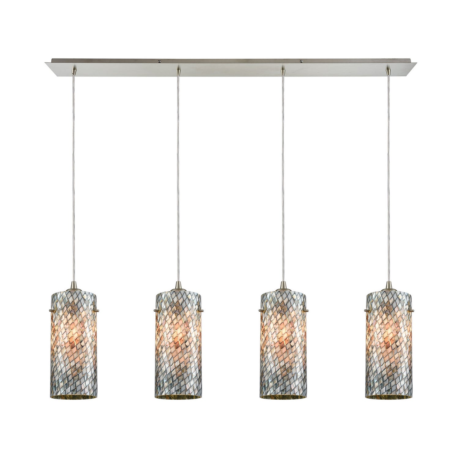 ELK Home - 10447/4LP - Four Light Pendant - Capri - Satin Nickel