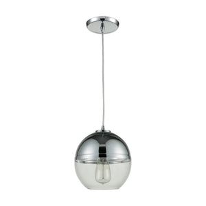 ELK Home - 10492/1 - One Light Mini Pendant - Revelo - Polished Chrome