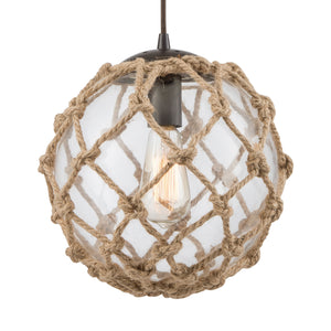 ELK Home - 10715/1 - One Light Mini Pendant - Coastal Inlet - Oil Rubbed Bronze