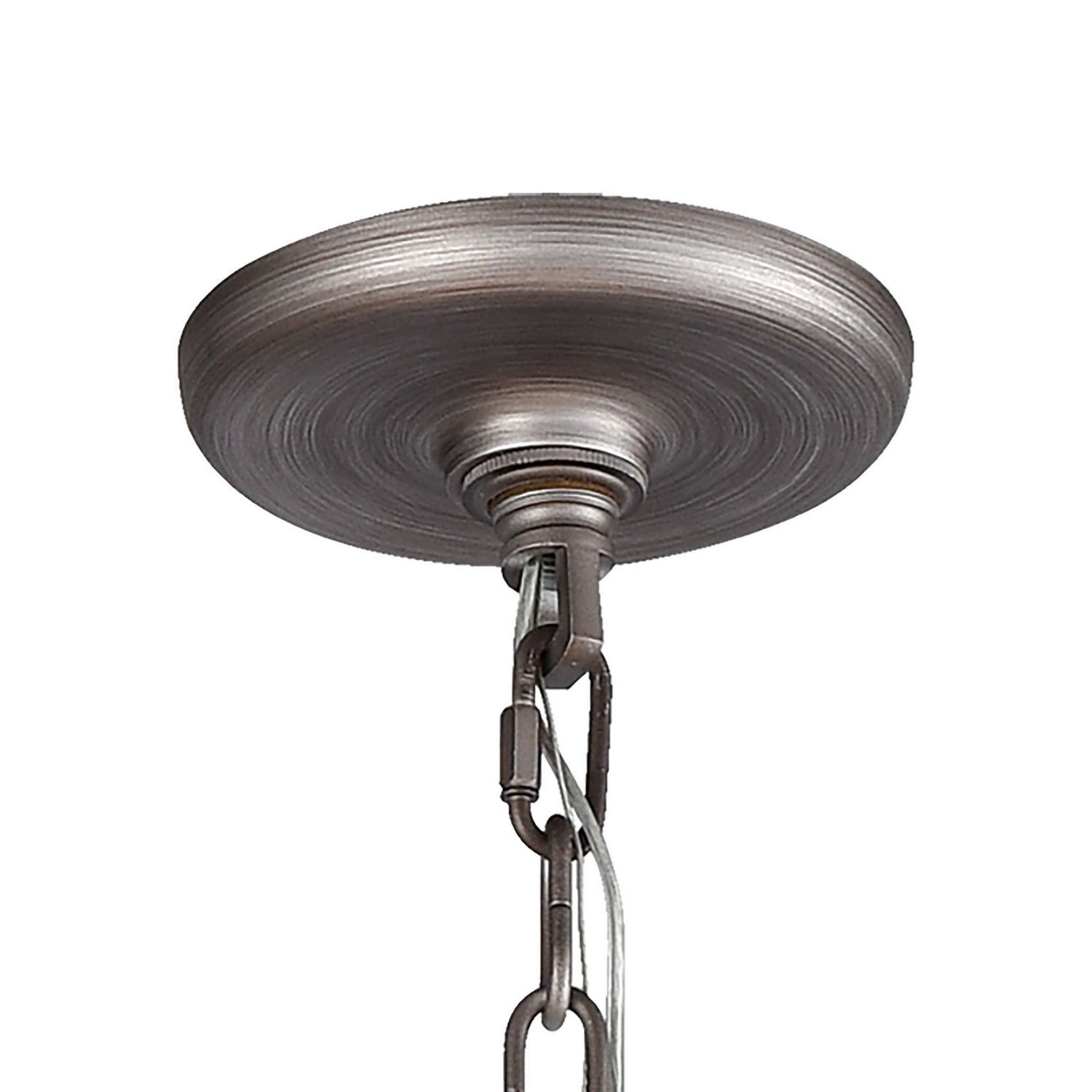 ELK Home - 11094/6 - Six Light Chandelier - Bradington - Weathered Zinc