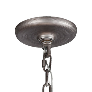 ELK Home - 11094/6 - Six Light Chandelier - Bradington - Weathered Zinc