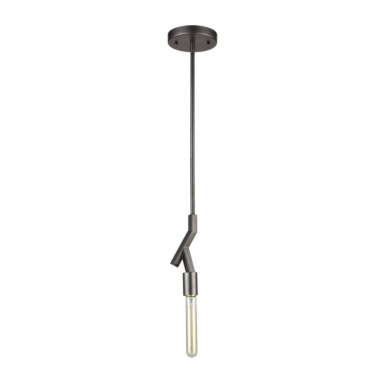 ELK Home - 11847/1 - One Light Mini Pendant - Free Form - Dark Graphite