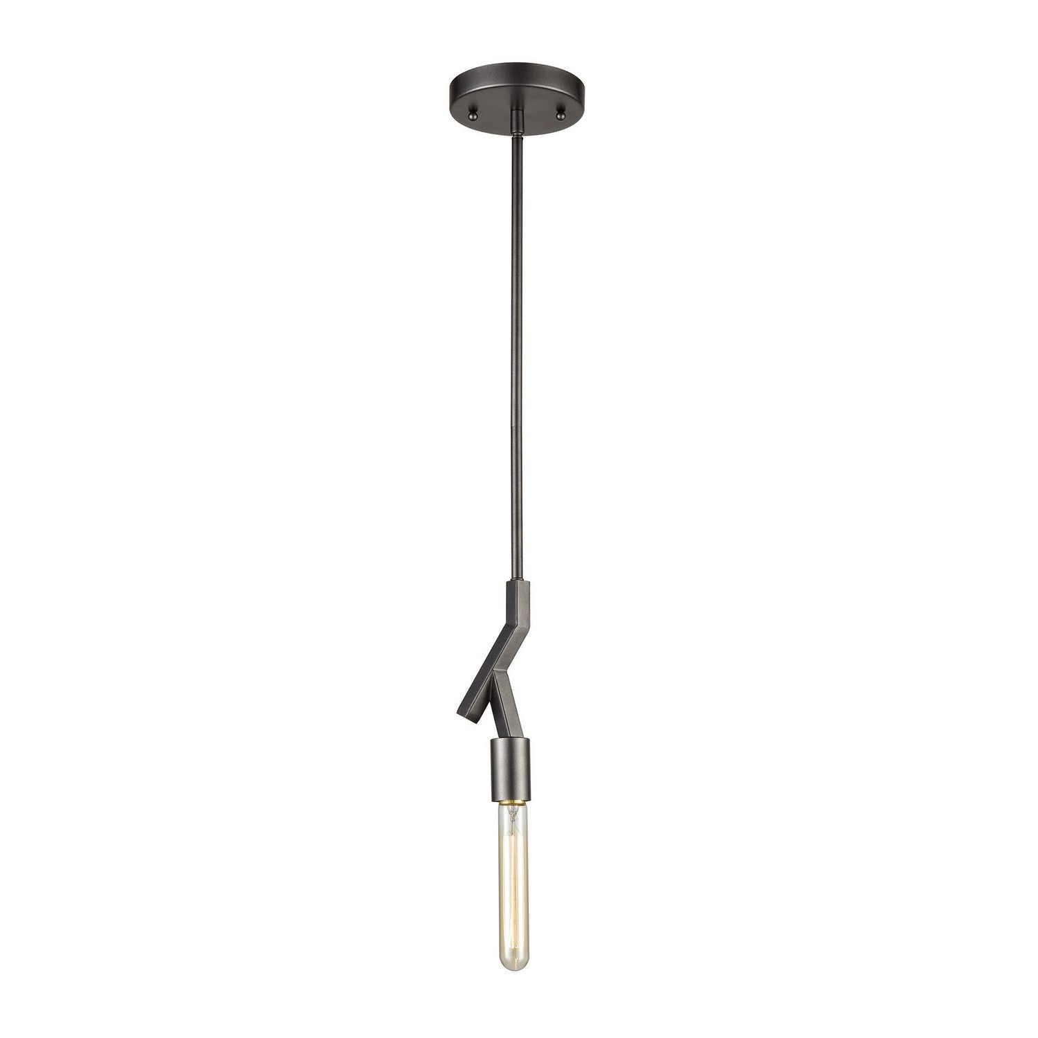 ELK Home - 11847/1 - One Light Mini Pendant - Free Form - Dark Graphite