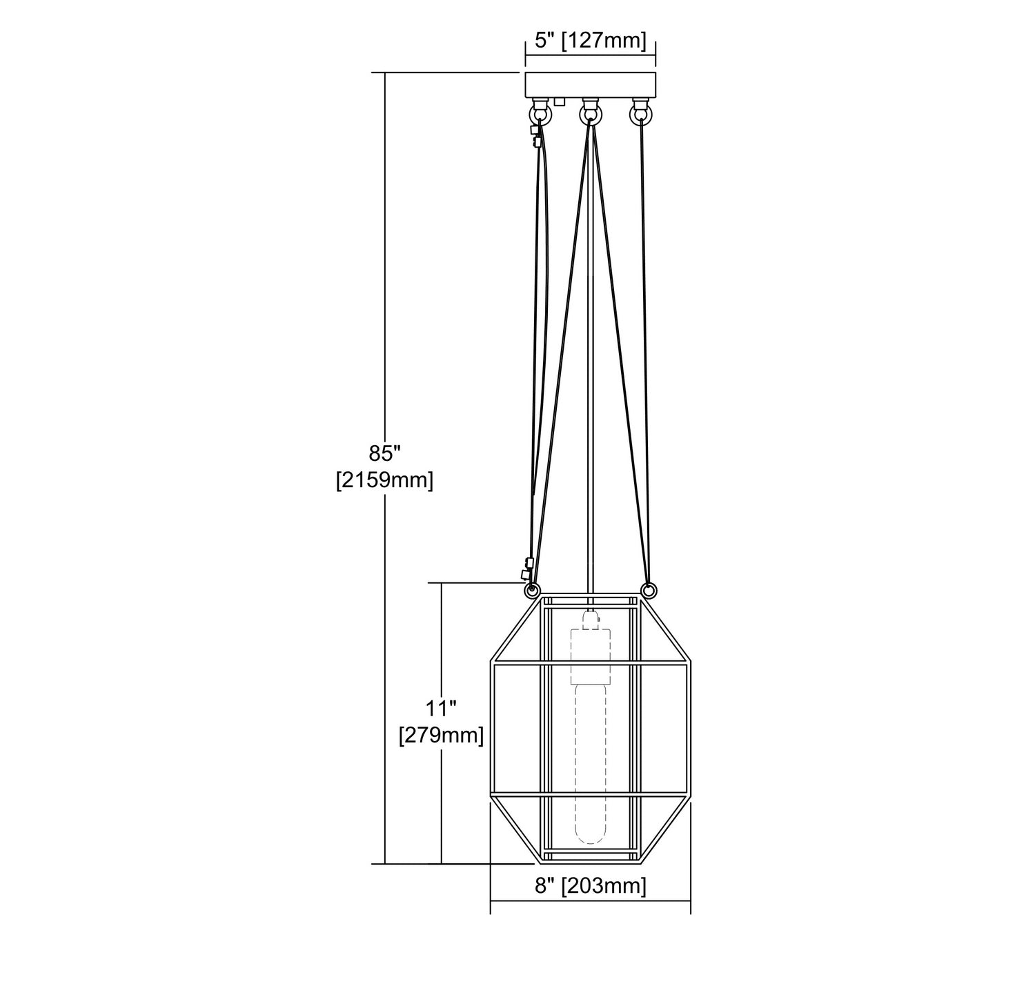 ELK Home - 11950/1 - One Light Mini Pendant - Waterbury - Oil Rubbed Bronze