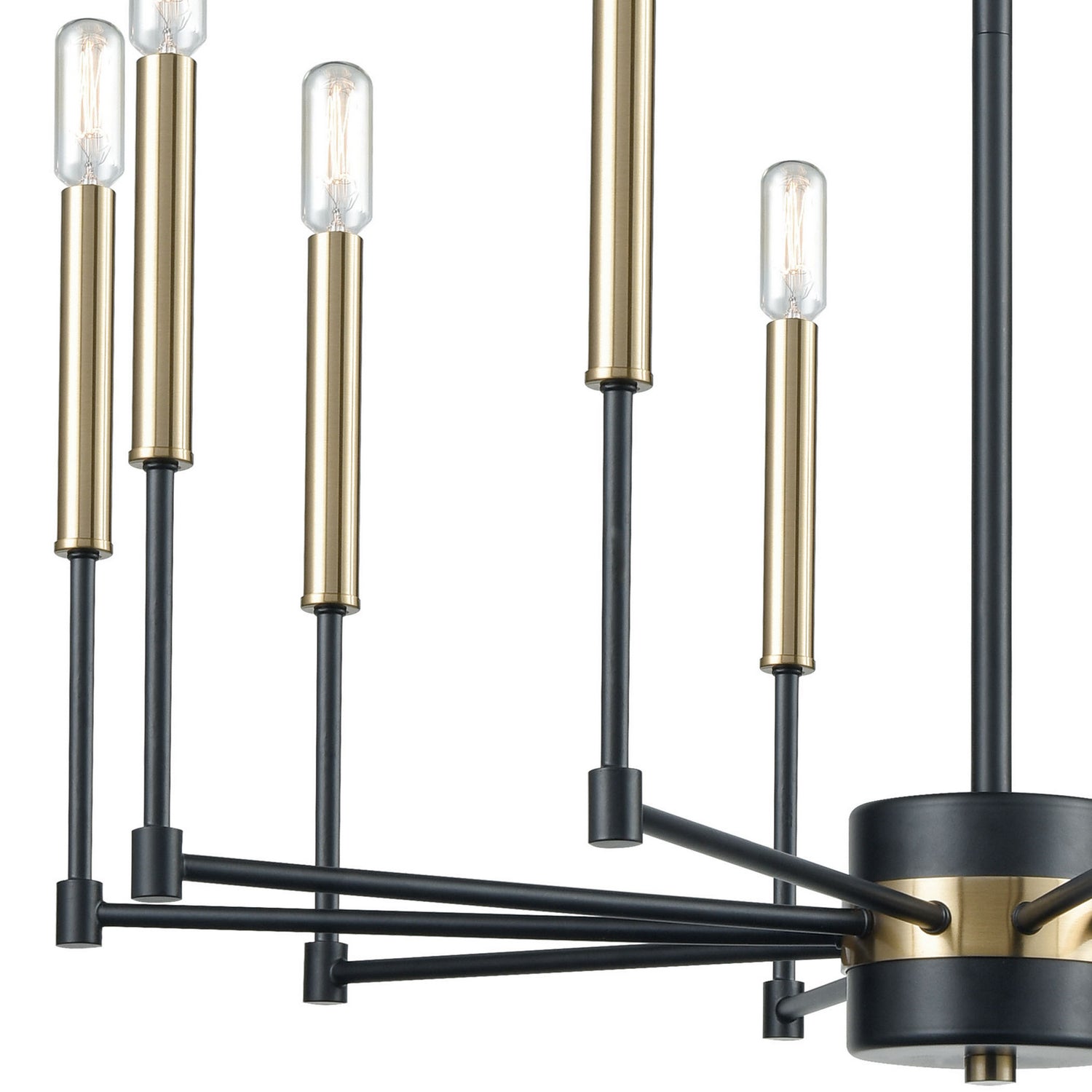 ELK Home - 15277/10 - Ten Light Chandelier - Livingston - Matte Black