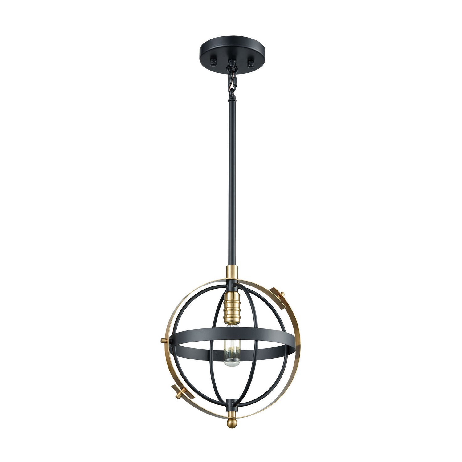 ELK Home - 15284/1 - One Light Mini Pendant - Caldwell - Matte Black