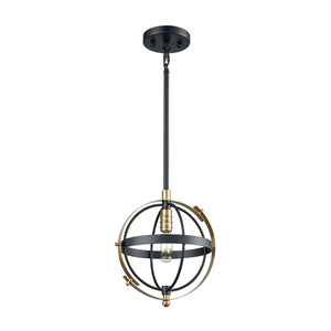 ELK Home - 15284/1 - One Light Mini Pendant - Caldwell - Matte Black