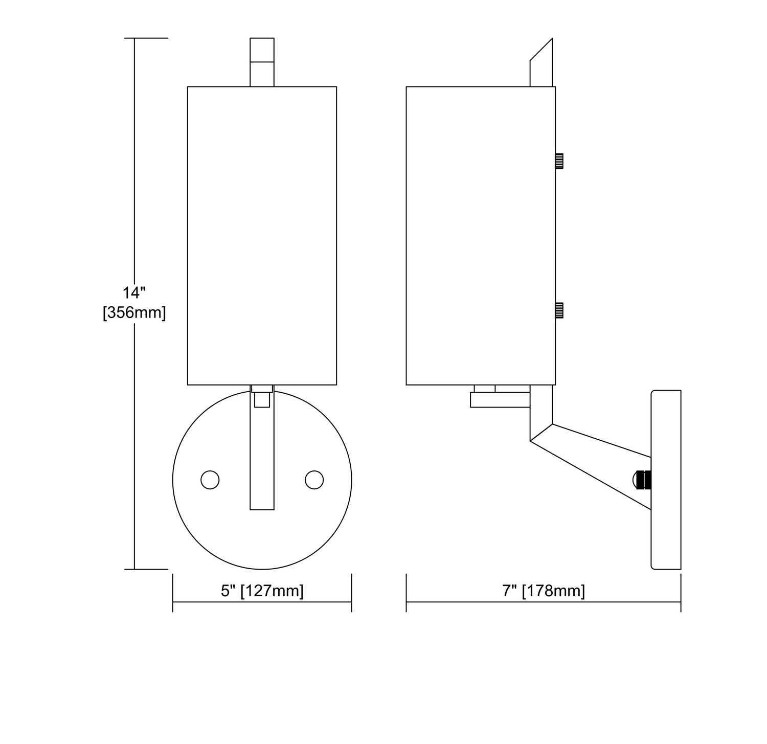 ELK Home - 15310/1 - One Light Wall Sconce - Blakeslee - Matte Black