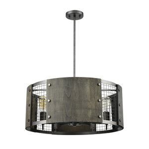 ELK Home - 15322/6 - Six Light Chandelier - Halstead - Ash Gray