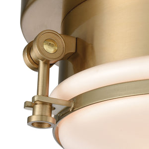 ELK Home - 16092/1 - One Light Flush Mount - Riley - Satin Brass