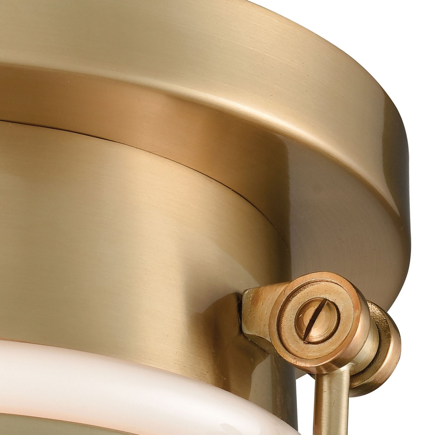 ELK Home - 16092/1 - One Light Flush Mount - Riley - Satin Brass