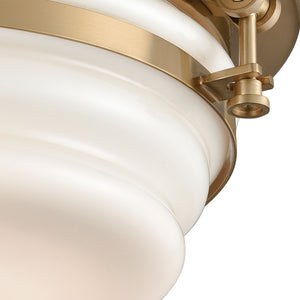 ELK Home - 16094/3 - Three Light Flush Mount - Riley - Satin Brass