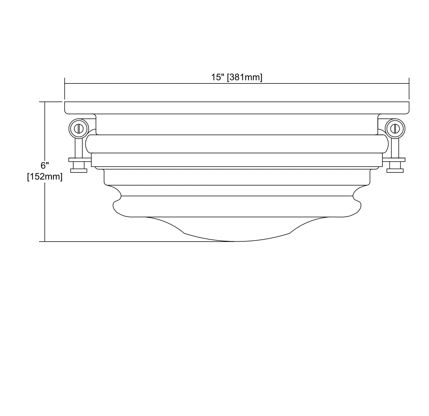 ELK Home - 16094/3 - Three Light Flush Mount - Riley - Satin Brass