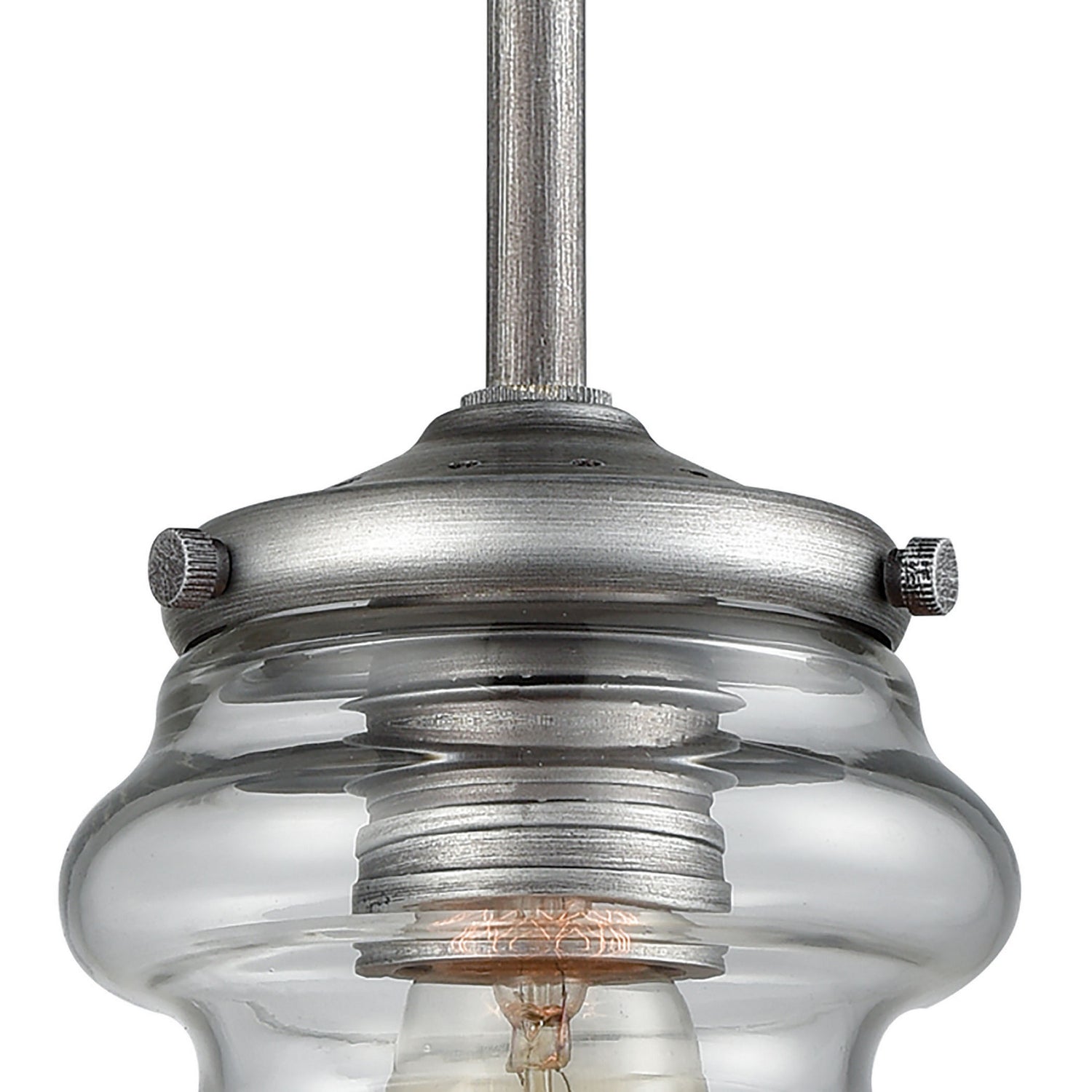 ELK Home - 16170/1 - One Light Mini Pendant - Synchronis - Weathered Zinc