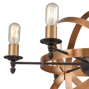 ELK Home - 21136/6 - Six Light Chandelier - Kingston - Oil Rubbed Bronze