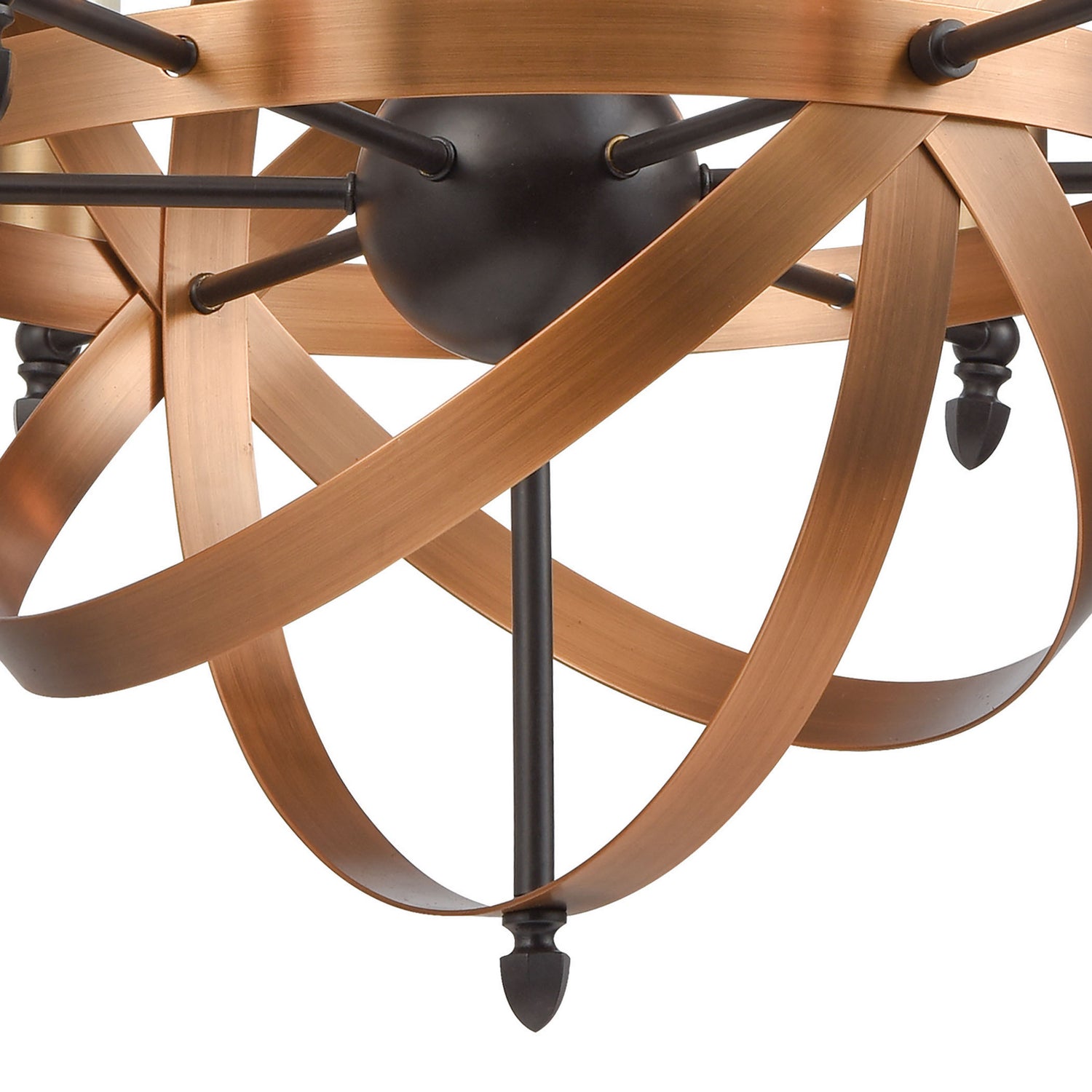 ELK Home - 21136/6 - Six Light Chandelier - Kingston - Oil Rubbed Bronze