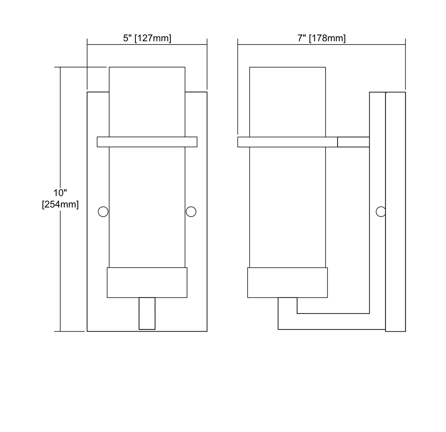 ELK Home - 21140/1 - One Light Wall Sconce - Holbrook - Oil Rubbed Bronze