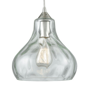 ELK Home - 25100/1 - One Light Mini Pendant - Belmont - Satin Nickel