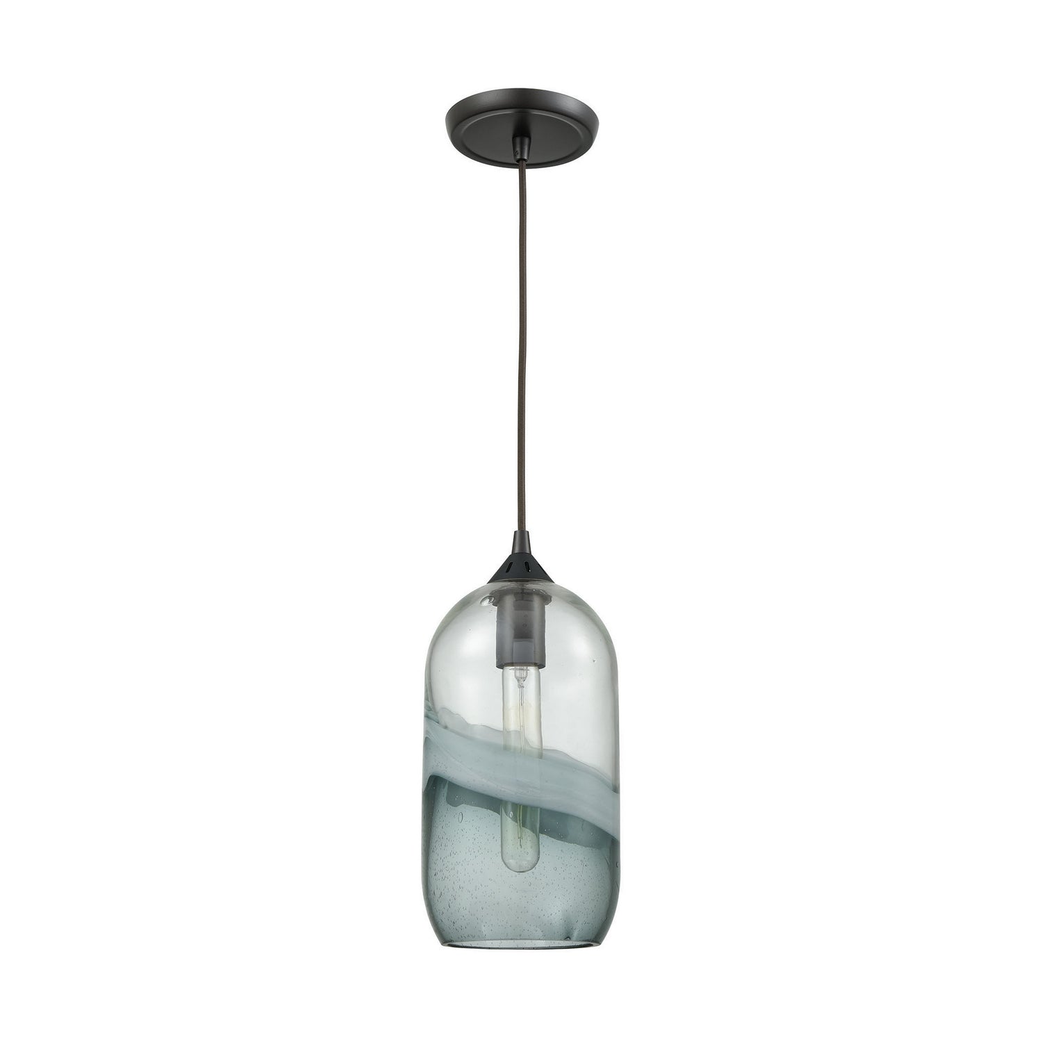 ELK Home - 25102/1 - One Light Mini Pendant - Sutter Creek - Oil Rubbed Bronze