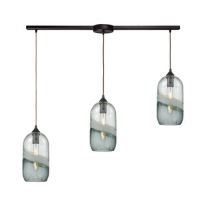 ELK Home - 25102/3L - Three Light Pendant - Sutter Creek - Oil Rubbed Bronze