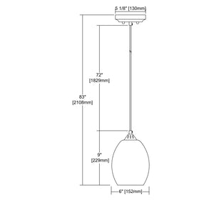 ELK Home - 25122/1 - One Light Mini Pendant - Whisp - Oil Rubbed Bronze