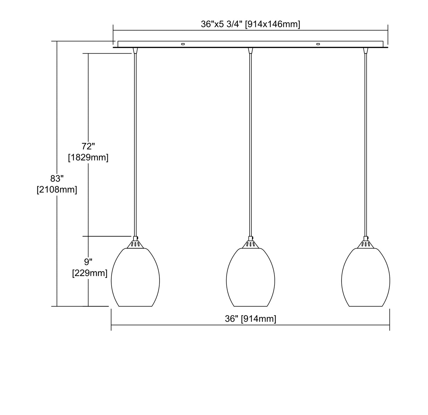 ELK Home - 25122/3LP - Three Light Pendant - Whisp - Oil Rubbed Bronze