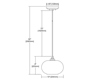 ELK Home - 25124/1 - One Light Mini Pendant - Volace - Oil Rubbed Bronze