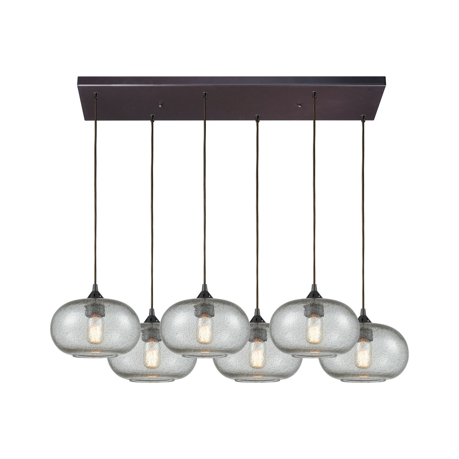 ELK Home - 25124/6RC - Six Light Pendant - Volace - Oil Rubbed Bronze