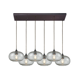 ELK Home - 25124/6RC - Six Light Pendant - Volace - Oil Rubbed Bronze