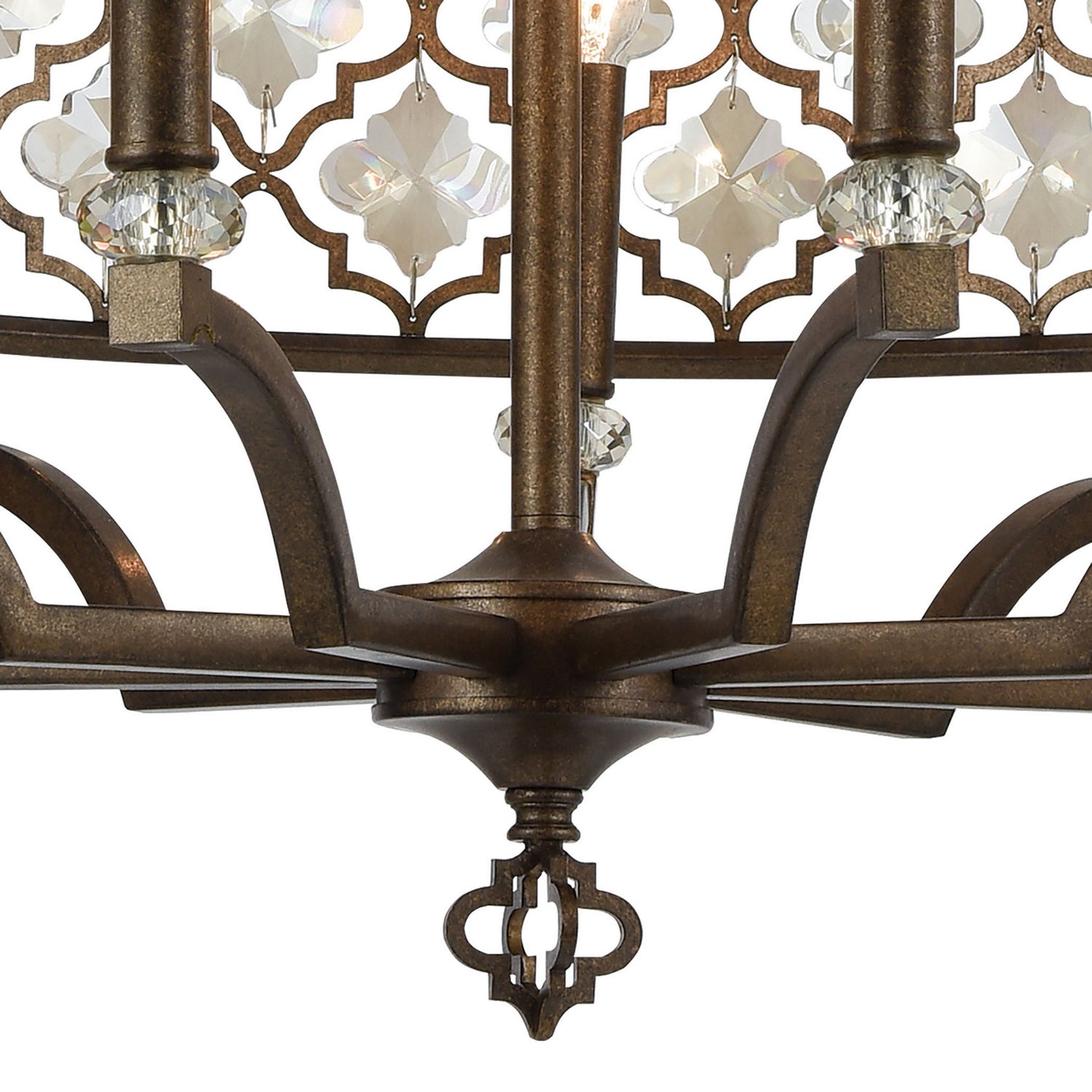 ELK Home - 31089/9 - Nine Light Chandelier - Armand - Weathered Bronze