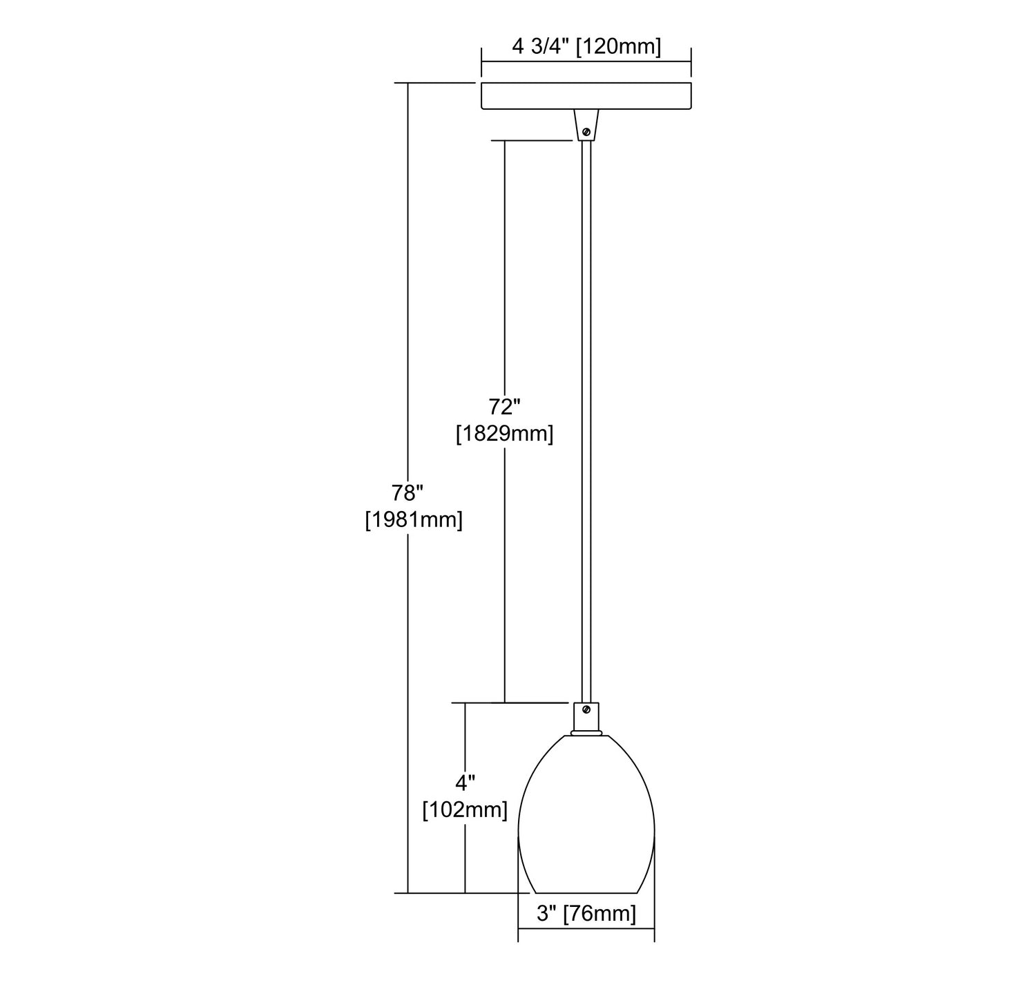 ELK Home - 32221/1 - One Light Mini Pendant - Socketholder - Polished Chrome