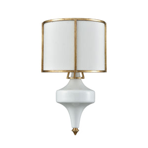 ELK Home - 33050/1 - One Light Wall Sconce - Ceramique - Antique Gold Leaf