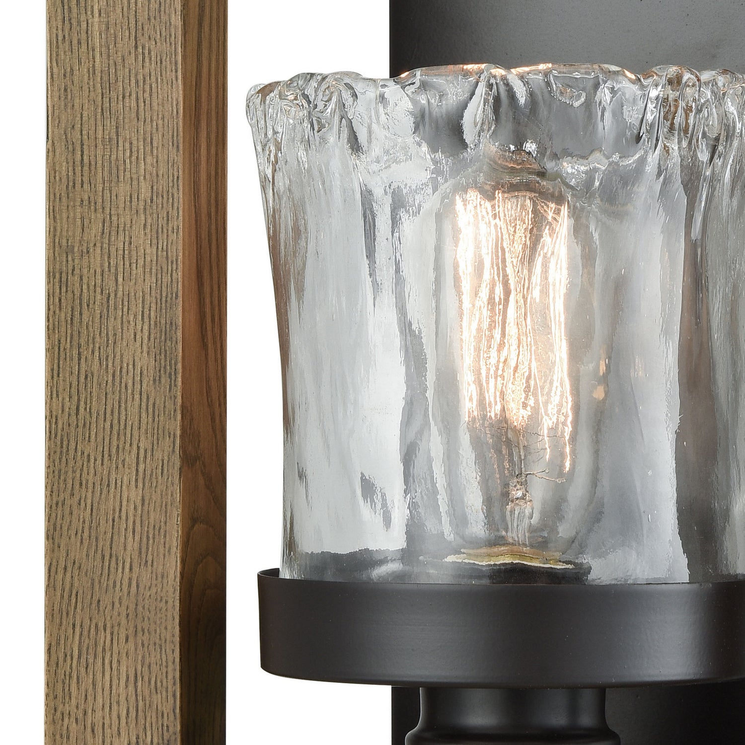 ELK Home - 33070/1 - One Light Wall Sconce - Timberwood - Oil Rubbed Bronze