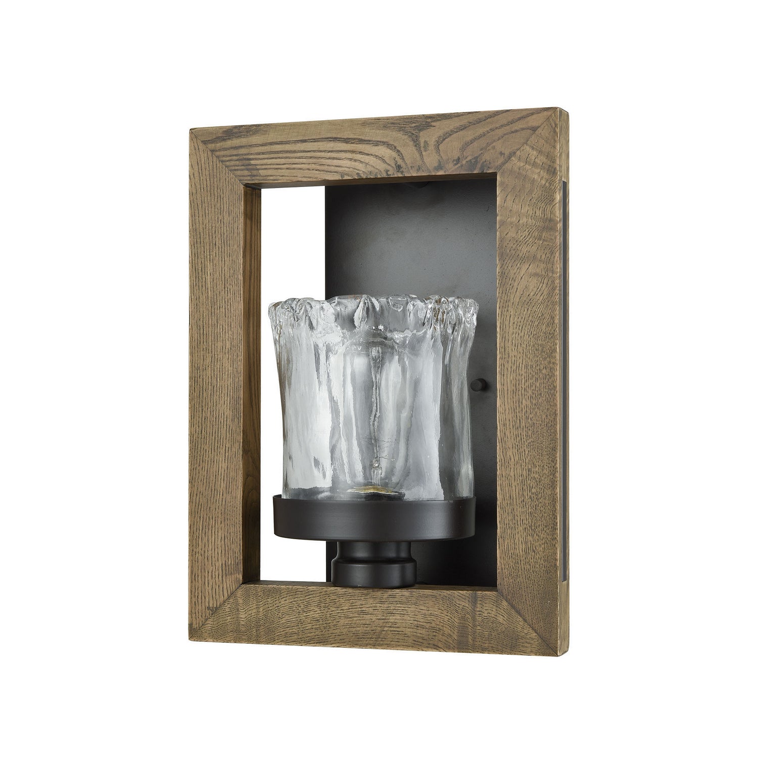 ELK Home - 33070/1 - One Light Wall Sconce - Timberwood - Oil Rubbed Bronze