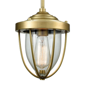 ELK Home - 33120/1 - One Light Mini Pendant - Sturgis - Satin Brass