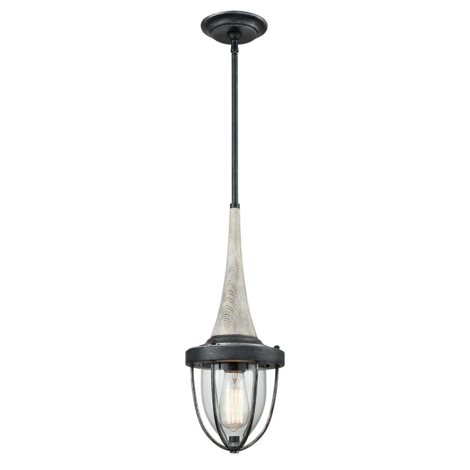 ELK Home - 33130/1 - One Light Mini Pendant - Sturgis - Silvered Graphite