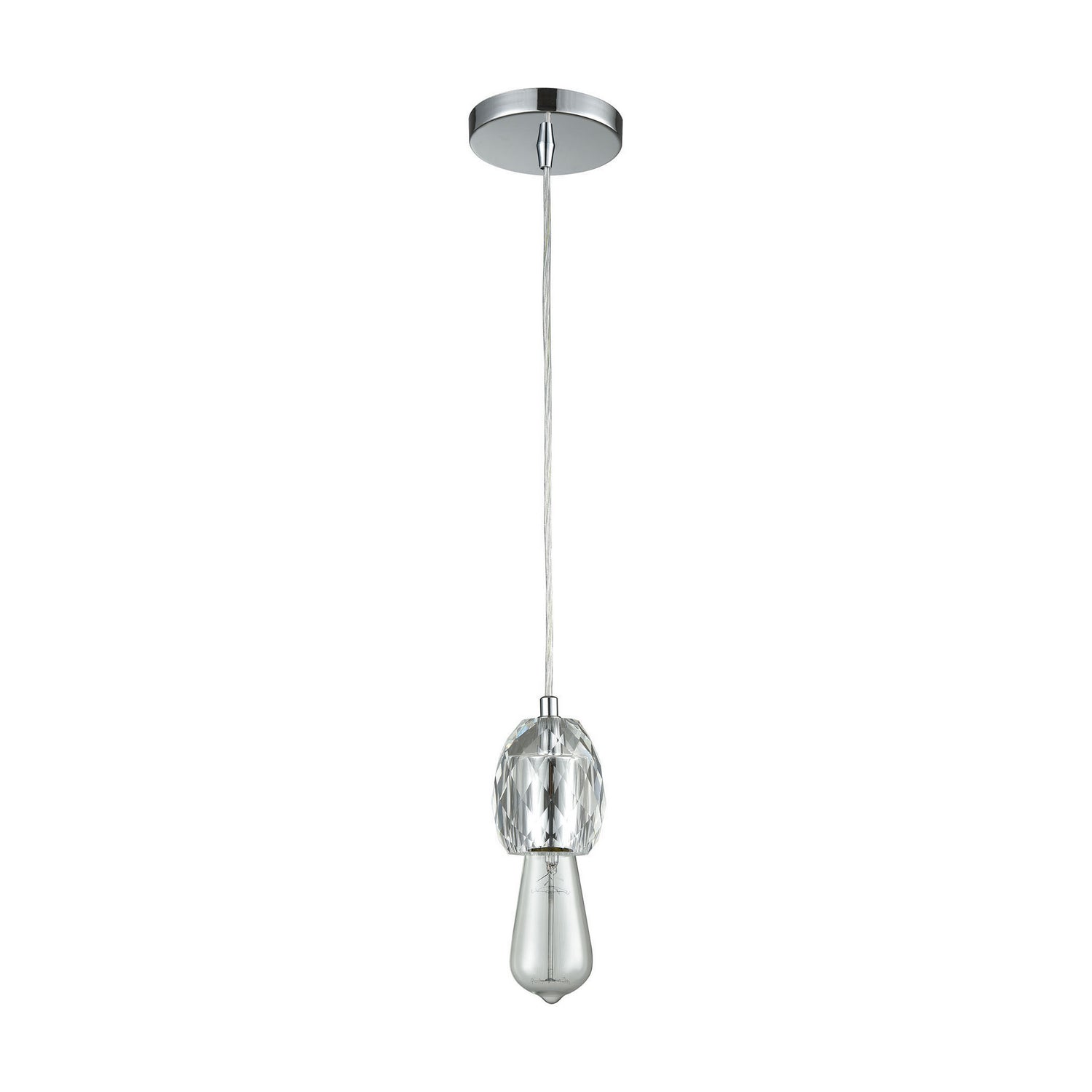 ELK Home - 33220/1 - One Light Mini Pendant - Socketholder - Polished Chrome