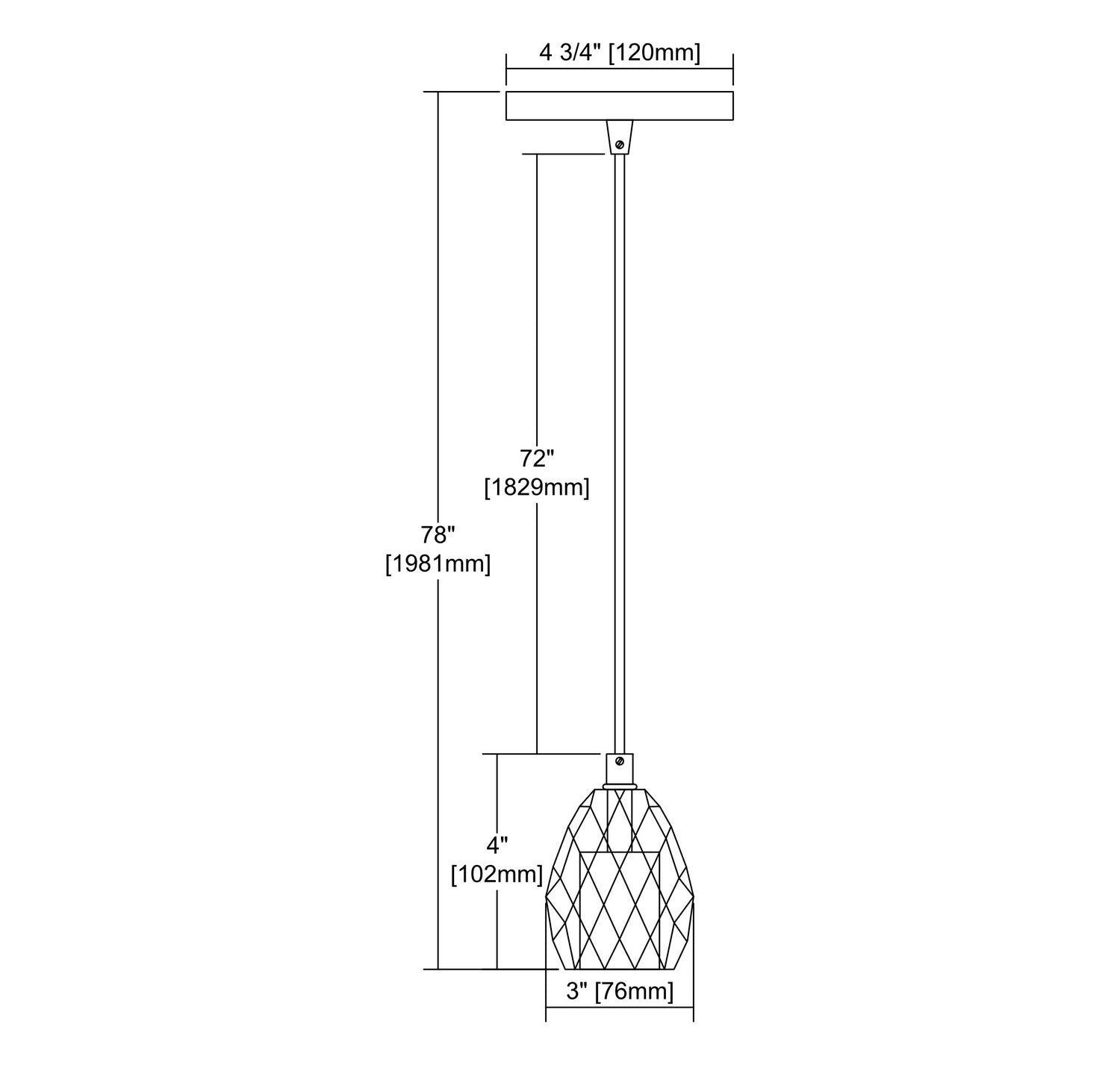 ELK Home - 33220/1 - One Light Mini Pendant - Socketholder - Polished Chrome