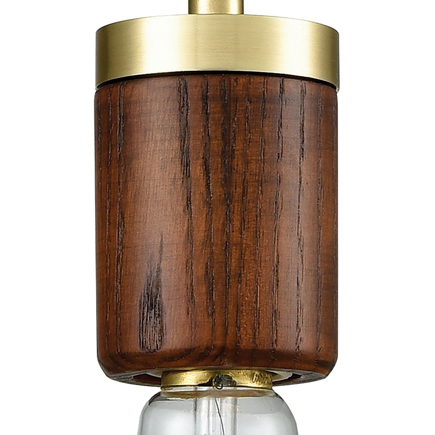 ELK Home - 33225/1 - One Light Mini Pendant - Socketholder - Satin Brass